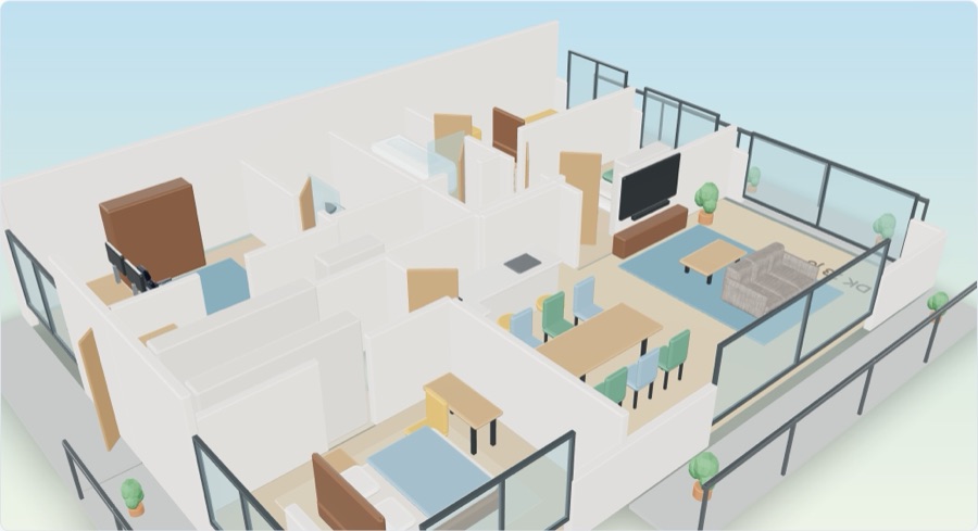 3Dビューアのイメージ